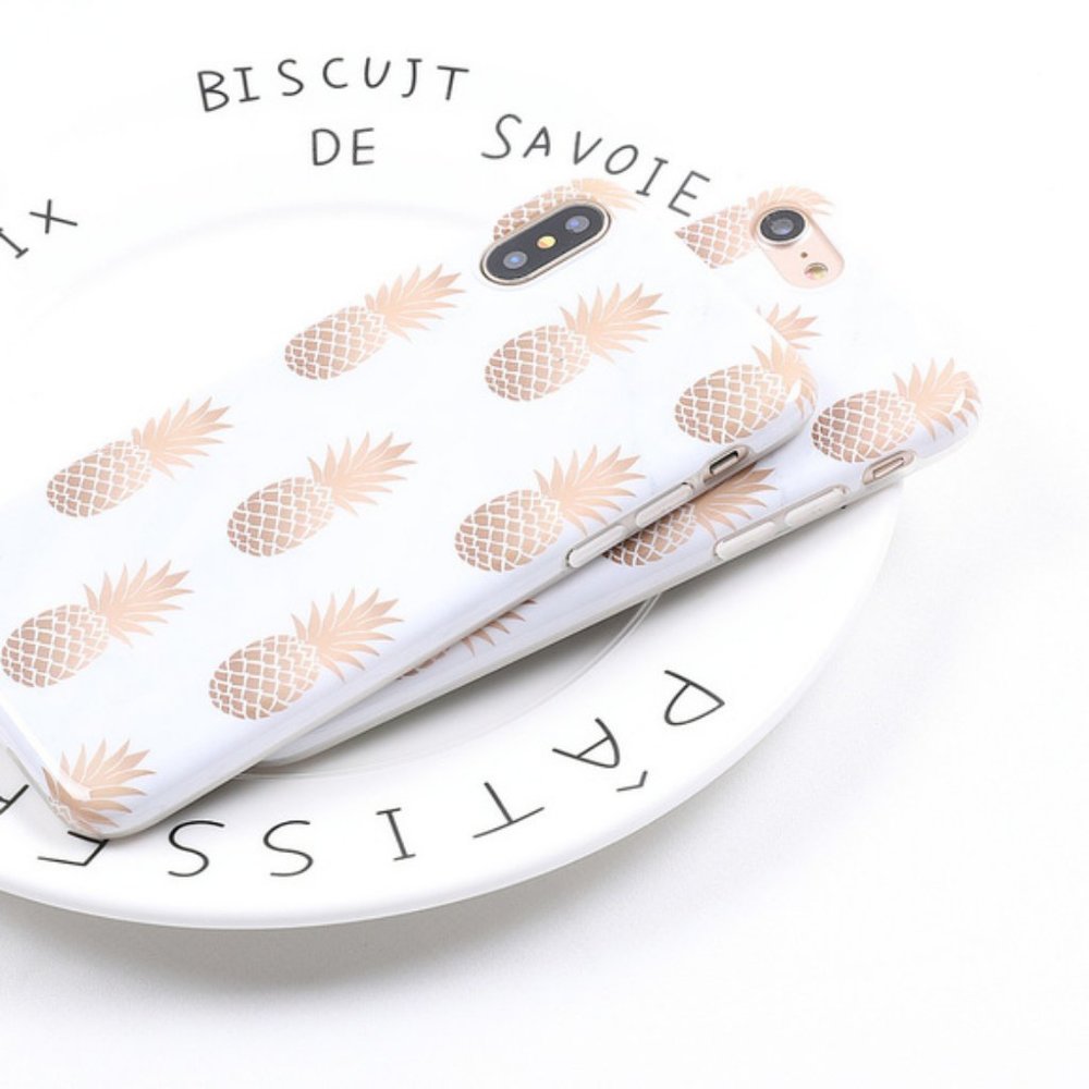 *NEW iPhone 11/Pro/XR Marble Pineapple Case - Picture 4 of 7
